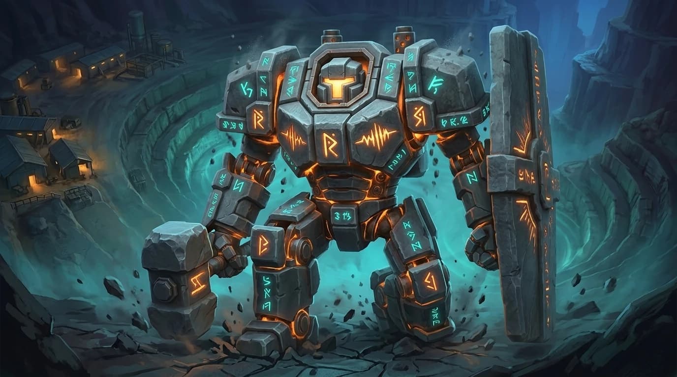He stands. The knee straightens.
