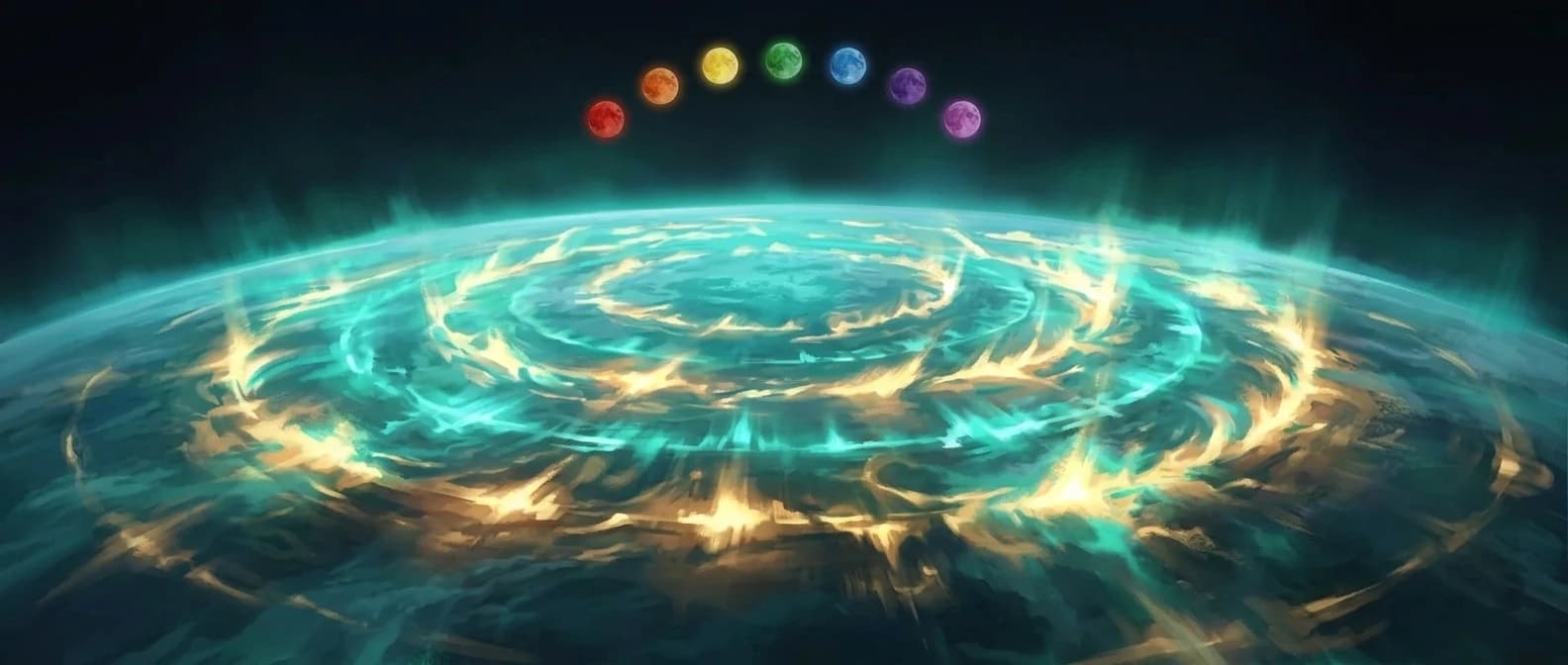 The world underneath, answering the King directly.